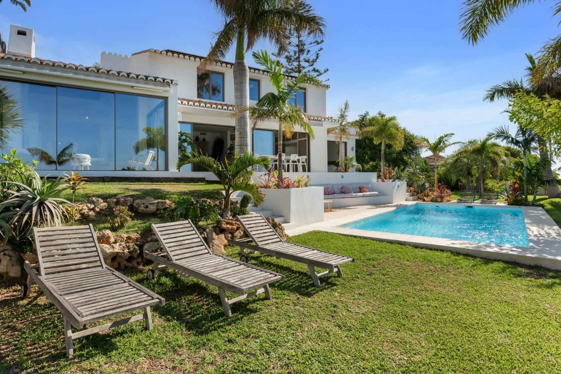 Bed & Breakfast In Villa Eden Palm Бенальмадена Екстер'єр фото