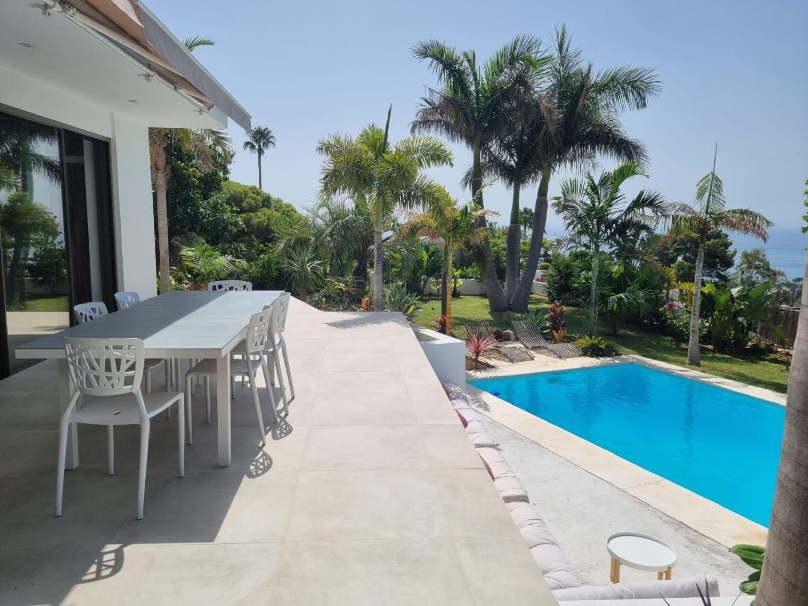 Bed & Breakfast In Villa Eden Palm Бенальмадена Екстер'єр фото